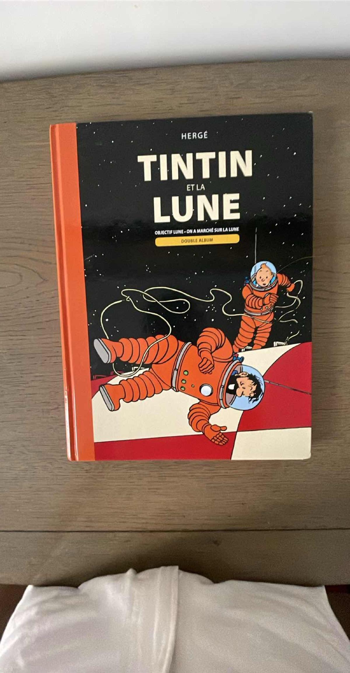 Tintin et la Lune : Objectif Lune - On a marché sur la Lune, Double Album