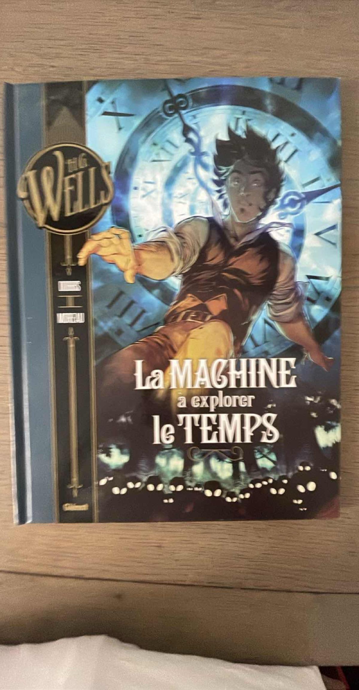 BD La Machine à explorer le Temps de H.G. Wells (adaptation Glénat Comics)