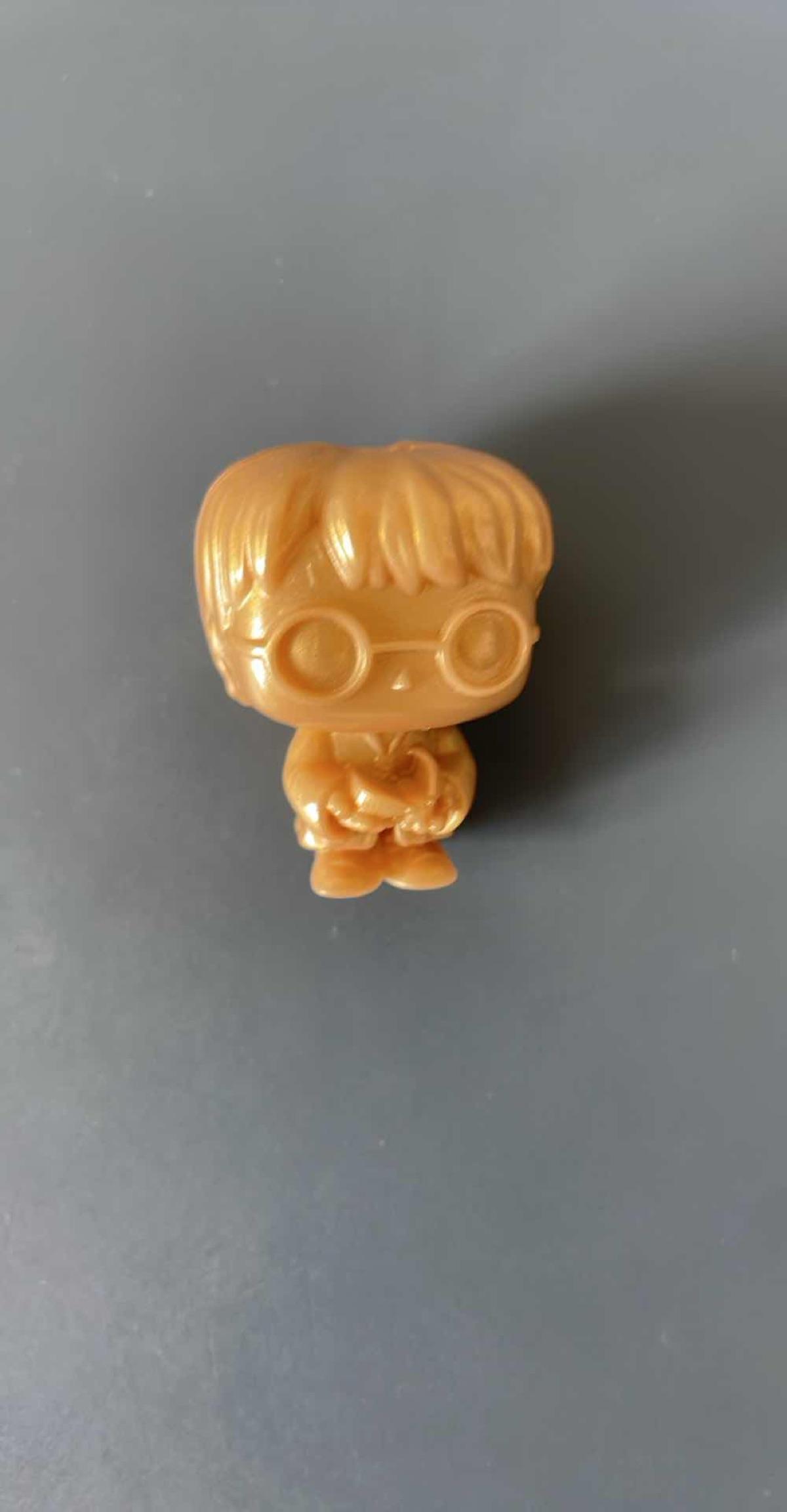 Mini-figurine Harry Potter dorée