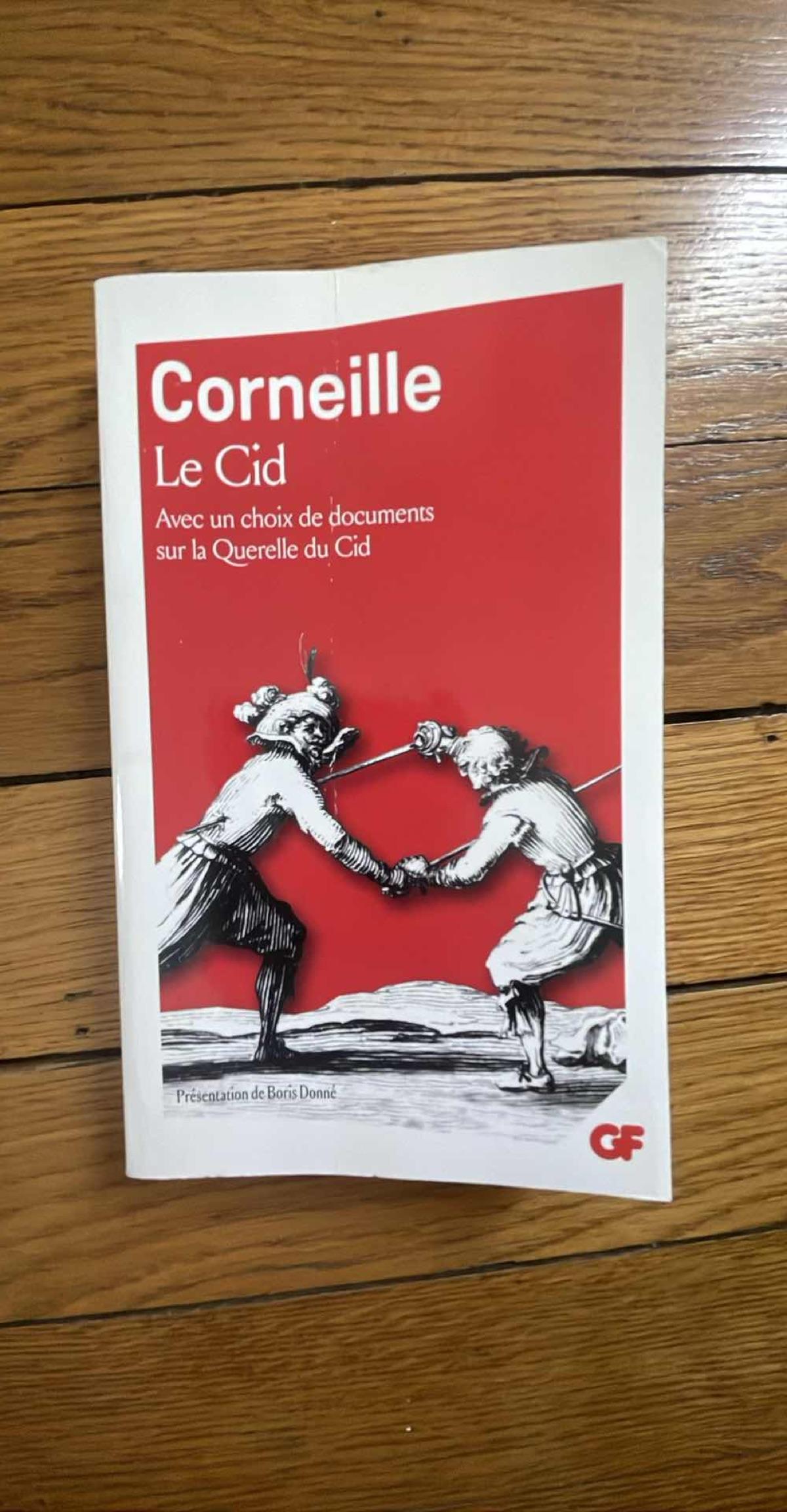 Livre : Le Cid de Corneille (édition GF Flammarion)